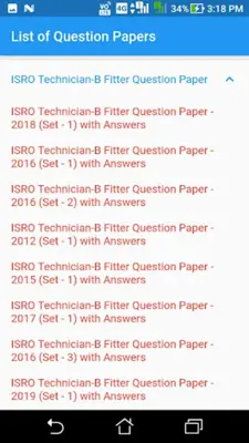 Question Papers android App screenshot 4